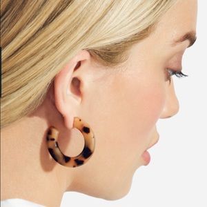 NWT Machete Kate Hoops in Tortoise